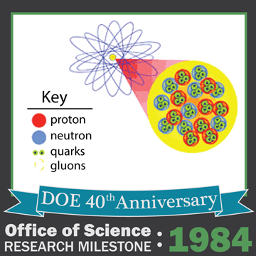 1984 NP - The Nature of Quarks in Protons
