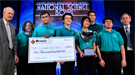 Energy Secretary Chu and Director of Science Brinkman with the winning National Science Bowl High School team