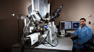 In studying the MOF, the team used microscopes and other instruments at EMSL, a DOE scientific user facility at PNNL.