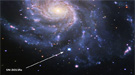 Supernova 2011fe in the Big Dipper.