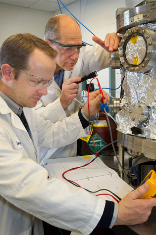 An image of two scientists.