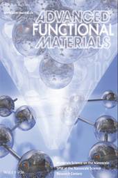 Image of Advanced Functional Materials magazine cover