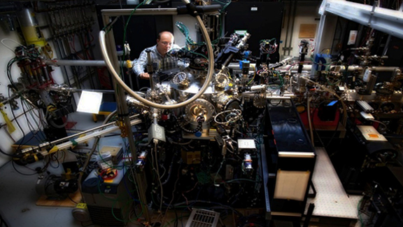 The magnetite experiment was conducted at the Soft X-ray Materials Science (SXR) experimental station at SLAC National Accelerator Laboratory's Linac Coherent Light Source X-ray laser.