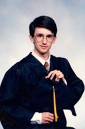 A past picture of 1992 National Science Bowl Champion Jason Tumlinson.