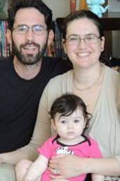 Jonathan Kirzner, shown here with his family, is a molecular cell biologist in Los Angeles. 