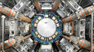The ATLAS detector at the Large Hadron Collider.
