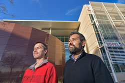 Sandia National Laboratories researchers are looking to shape the future of computing through a series of quantum information science projects. As part of the work, they will collaborate to design and develop a new quantum computer that will use trapped atomic ion technology. (Photo by Randy Montoya) 