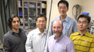 Argonne physicist Zheng-Tian Lu and his team Arjun Sharma, Wei Jiang, Kevin Bailey, and Guomin Yang 