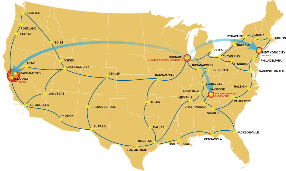 Map of the United States