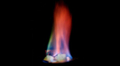 The methane trapped in frozen water burns easily, creating ice on fire.