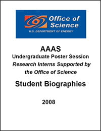 2008 AAAS Student Bios