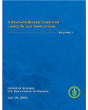 A Science-Based Case for Large-Scale Simulation (SCALES)