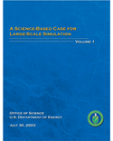 A Science-Based Case for Large-Scale Simulation (SCALES)