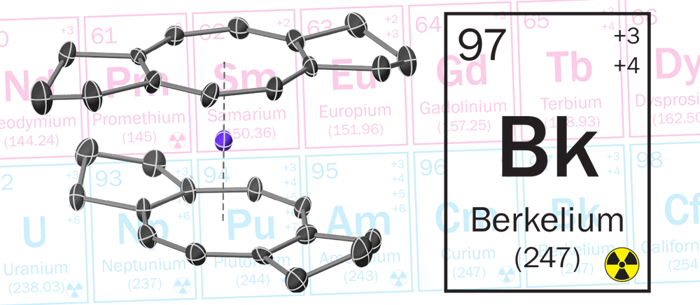 The molecular structure of berkelocene