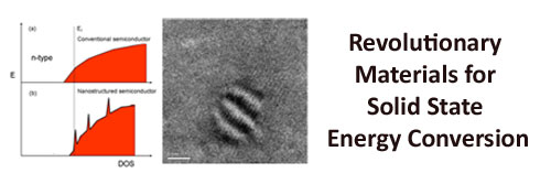 Revolutionary Materials for Solid State Energy Conversion (RMSSEC)