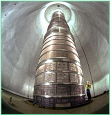 Images of the 25 MeV tanden accelerator at HRIBF