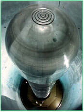 Images of the MeV tanden accelerator at HRIBF