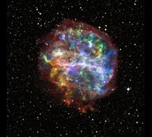Rendering of a Supernova