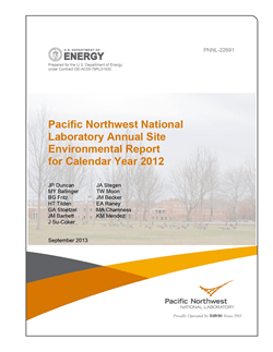 2012 PNNL Annual Site Environmental Report