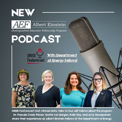 Albert Einstein Fellowship Podcast - Promotional Image
