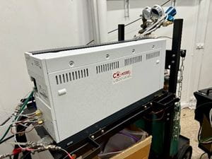 A 490 PRO micro gas chromatograph system.