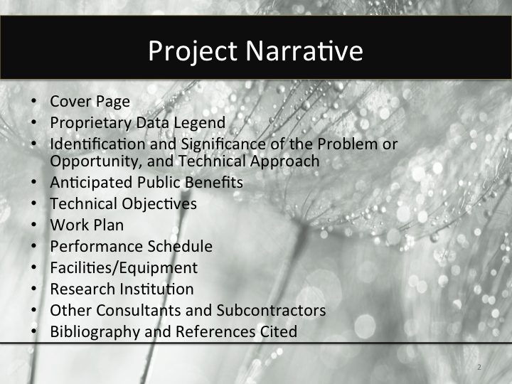 Tutorial 20: How do I prepare the project narrative? | Phase 0 Learning ...